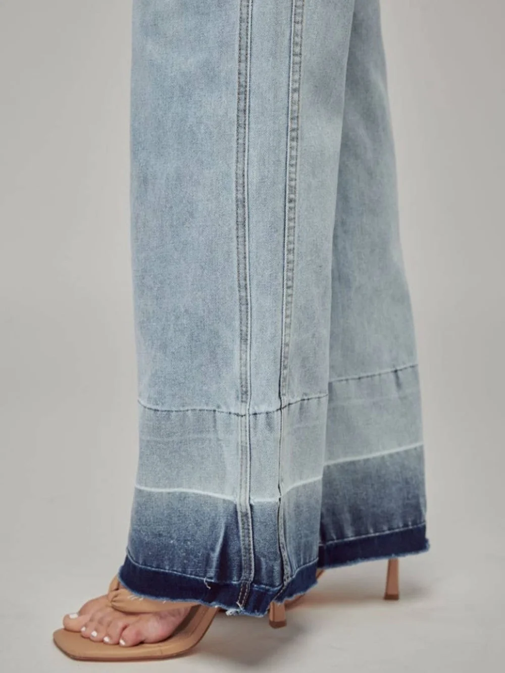 ******NWT******** Nature Denim Flare Fit Denim Overalls - Picture 6 of 6